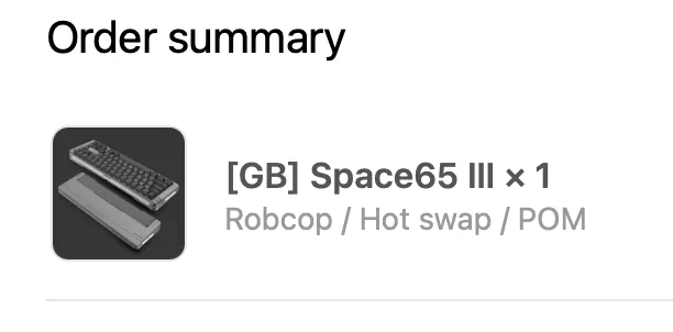 Space65 R3 Robcop - Brand New, Sealed