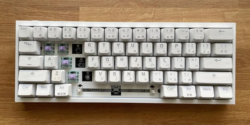 Wooting 60HE - Tofu60 Redux + Brass Weig