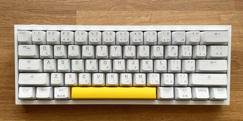 Wooting 60HE - Tofu60 Redux + Brass Weig