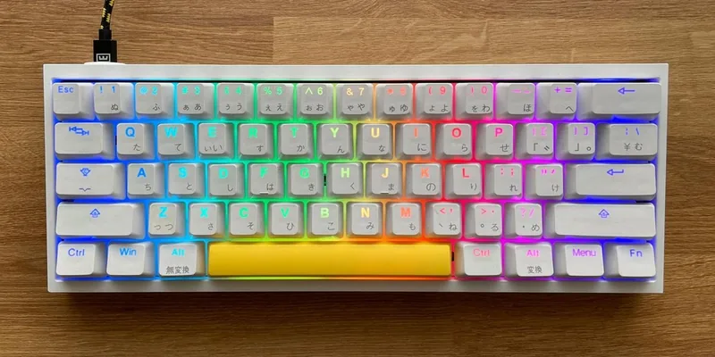 Wooting 60HE - Tofu60 Redux + Brass Weig