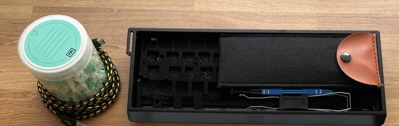 Wooting 60HE - Tofu60 Redux + Brass Weig
